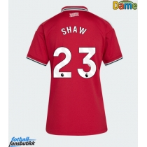 Manchester United Luke Shaw #23 Hjemmedrakt Dame 2026-27 Kortermet